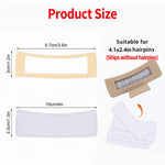 Sublimation Hair Clip PU Printing Sheet For Hairpins Heat Transfer Blank Artificial Leather Printing Sheet DIY Print Logo Photo