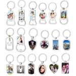 Sublimation Zinc Alloy Eco-friendly Southeast Asia Style Bottle Opener Keychain Pendant for Laser Engraving Corkscrews