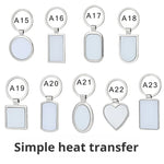 Sublimation Zinc Alloy Eco-friendly Southeast Asia Style Bottle Opener Keychain Pendant for Laser Engraving Corkscrews
