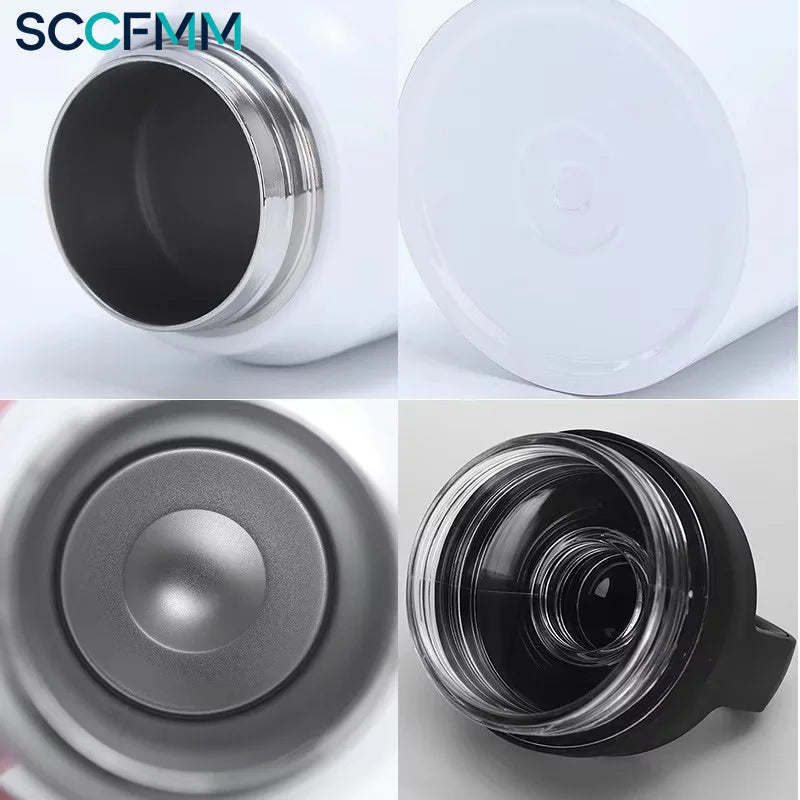 15oz/20oz Sublimation Vacuum Stainless Steel Thermal Insulation Tumbler Keeps Drinks Hot for 6-12 Hours Water Cup For Outdoor Sports