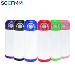 SCCFMM 350ml Student Water Cup Stainless Steel Pop-Up Cup Sublimation Vacuum Insulated Thermal Bottle for DIY Logo Business Gift