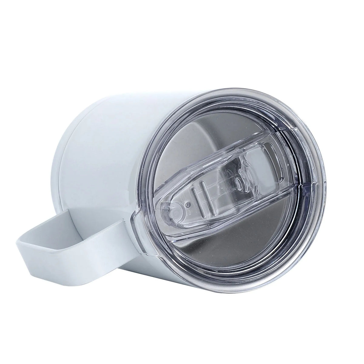 304 Stainless Steel Double-Vacuum Water Cup With Handle Sublimation Mug