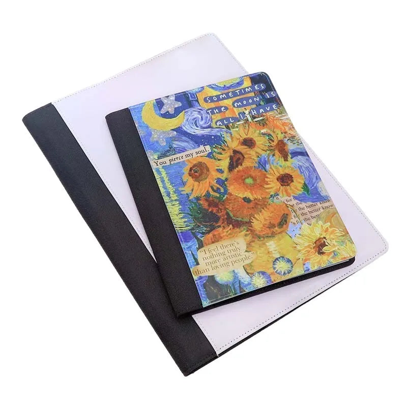SCCFMM A4/A5 Sublimation Blank Canvas Notebook Cover Promotional Gift Note Taking Planning Journal Thermal Transfer Print Logo