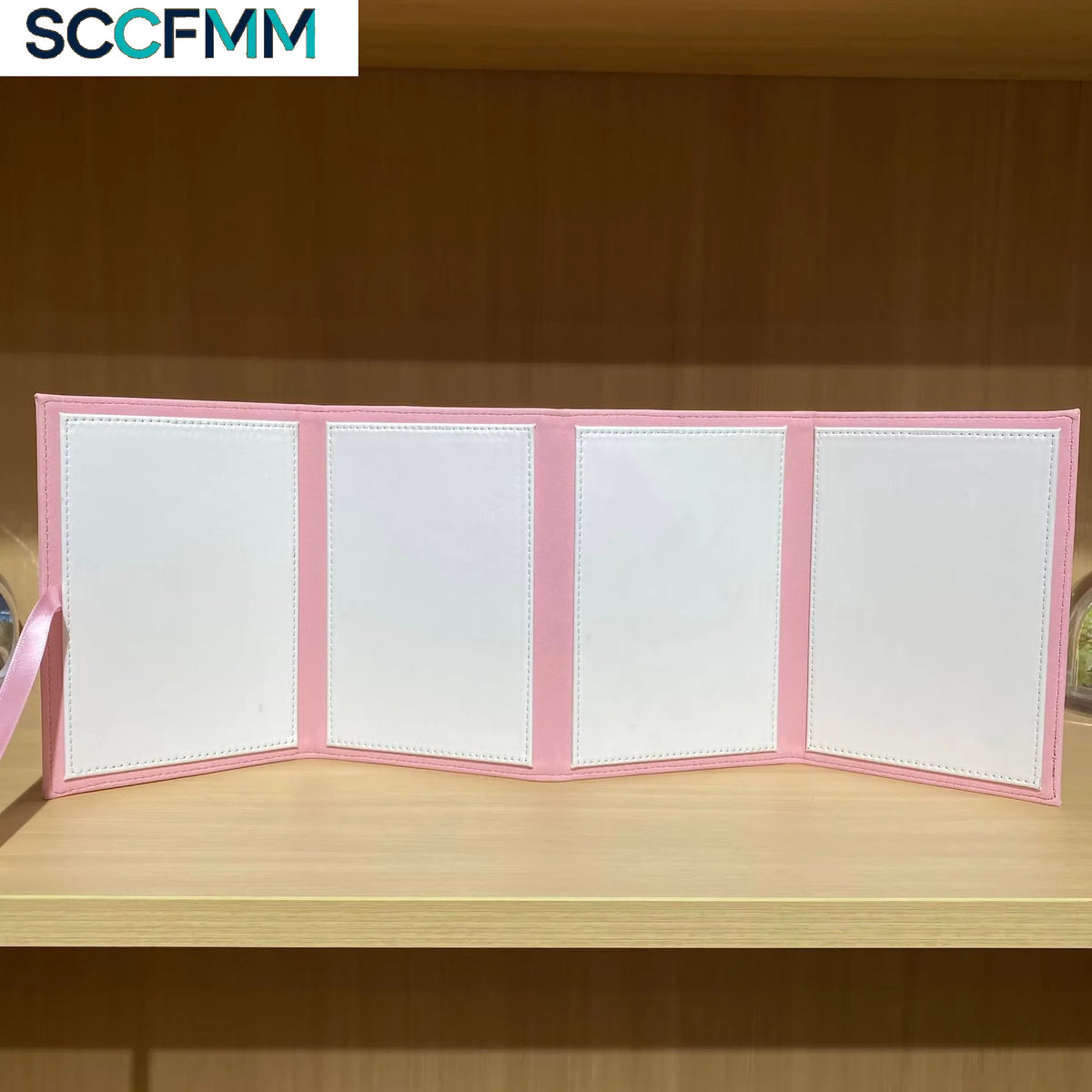 SCCFMM DIY PU Leather Photo Album with Sublimation & Heat Transfer Printing Stapled Binding Creative Gift