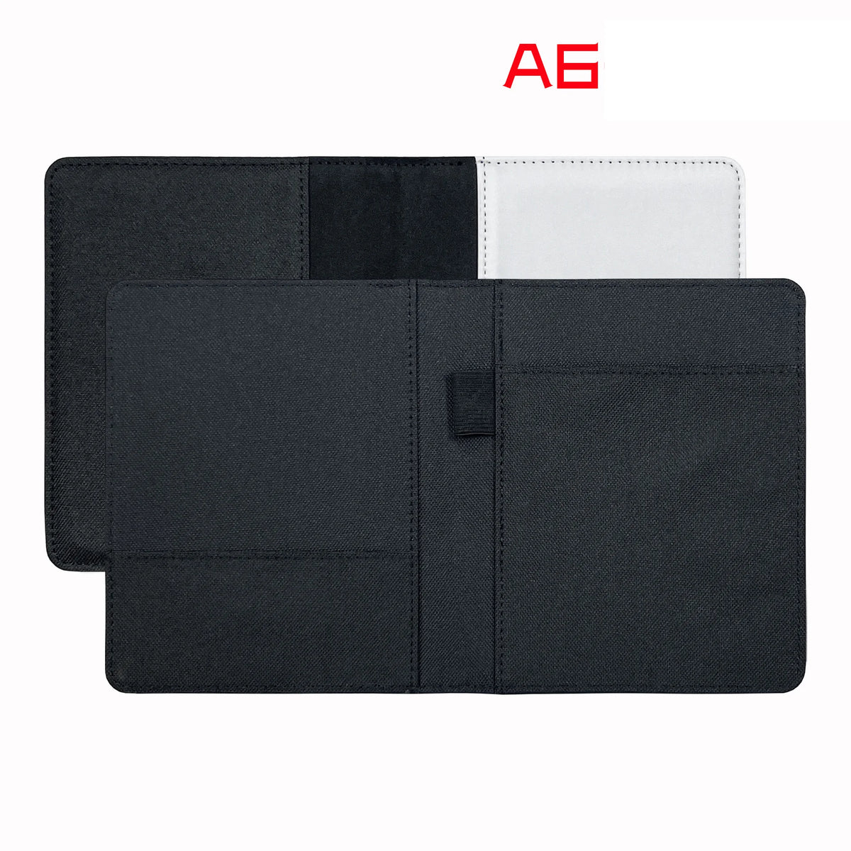 SCCFMM A4/A5 Sublimation Blank Canvas Notebook Cover Promotional Gift Note Taking Planning Journal Thermal Transfer Print Logo