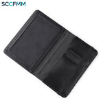 SCCFMM 10pcs Sublimation Passport Holder Covers PU Leather Travel Passports Book Holder Wallet Cover for Business Cards Credit Cards