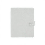 8pcs Linen Cotton Hard Cover for Journals A5 Sublimation Blank White Notebook Cover Creative Gift for DIY Photo Logo Printing
