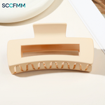 Korean Style Hair Claws Sublimation Hair Clips Headwear Hairpin Crab Barrette Fashion Ornament Hair for Heat Transfer Print Logo